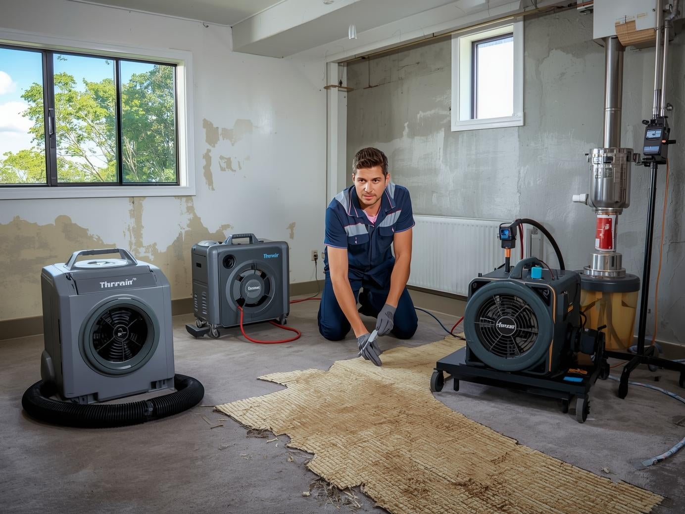 Basement and Crawl Space Moisture Management Solutions – Thorair