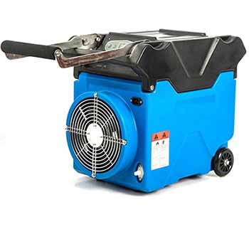 Professional blue air scrubber machine for improved air quality in End of Financial Year Sale