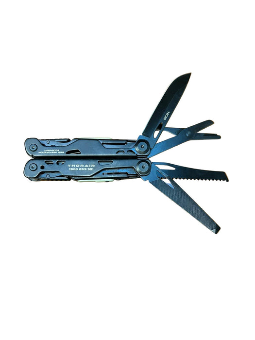 THOMAIR Multi-Tool with Knife, Scissors, and Saw for Versatile Outdoor Use