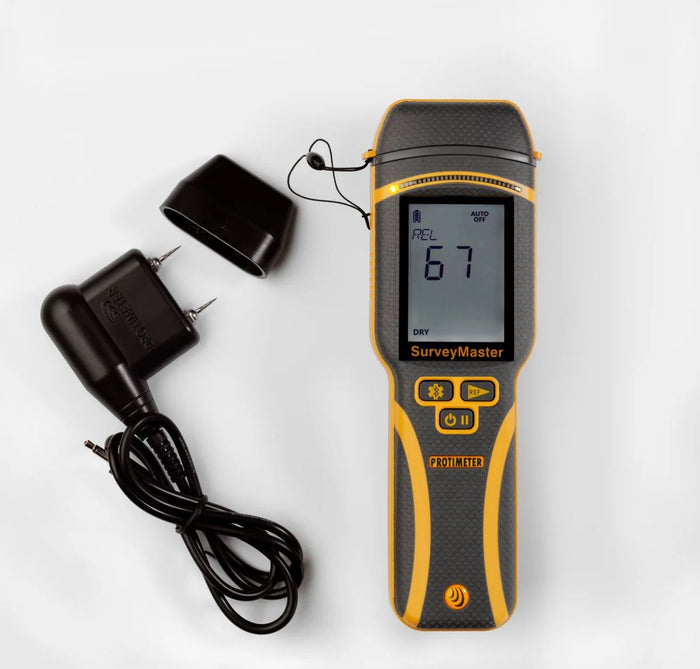 Thorair PROTIMETER SurveyMaster moisture meter with detachable probe and protective cap