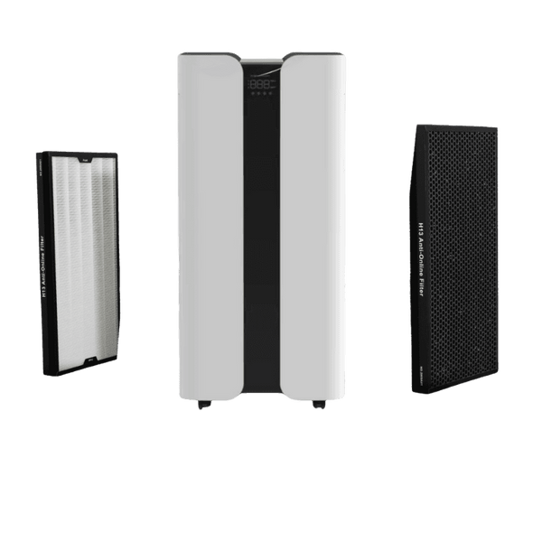 THORAIR air purifier with three detachable filters designed for effective air cleaning and restoration