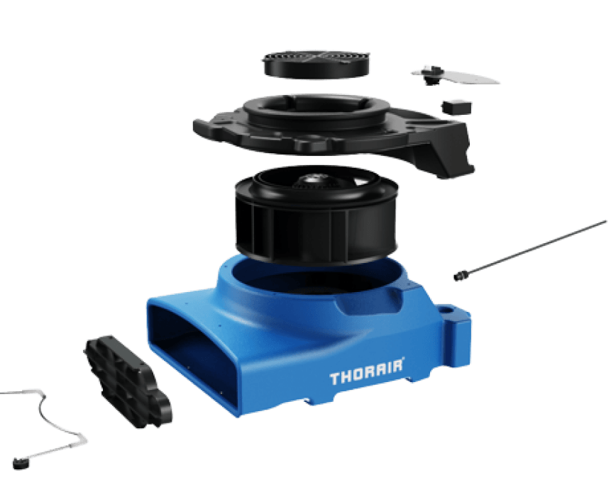 THORAIR® Pro HEPA Filter Turtle Carpet Blower | Efficient and Powerful Drying | Thorair - Thorair