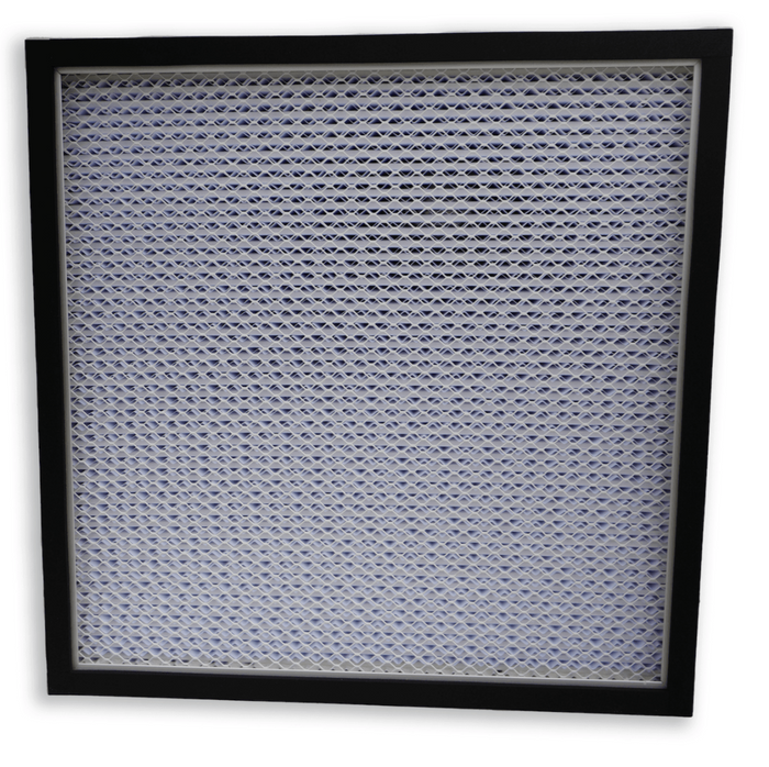 Thorair air scrubber filter with black frame and fine mesh design for indoor air purification