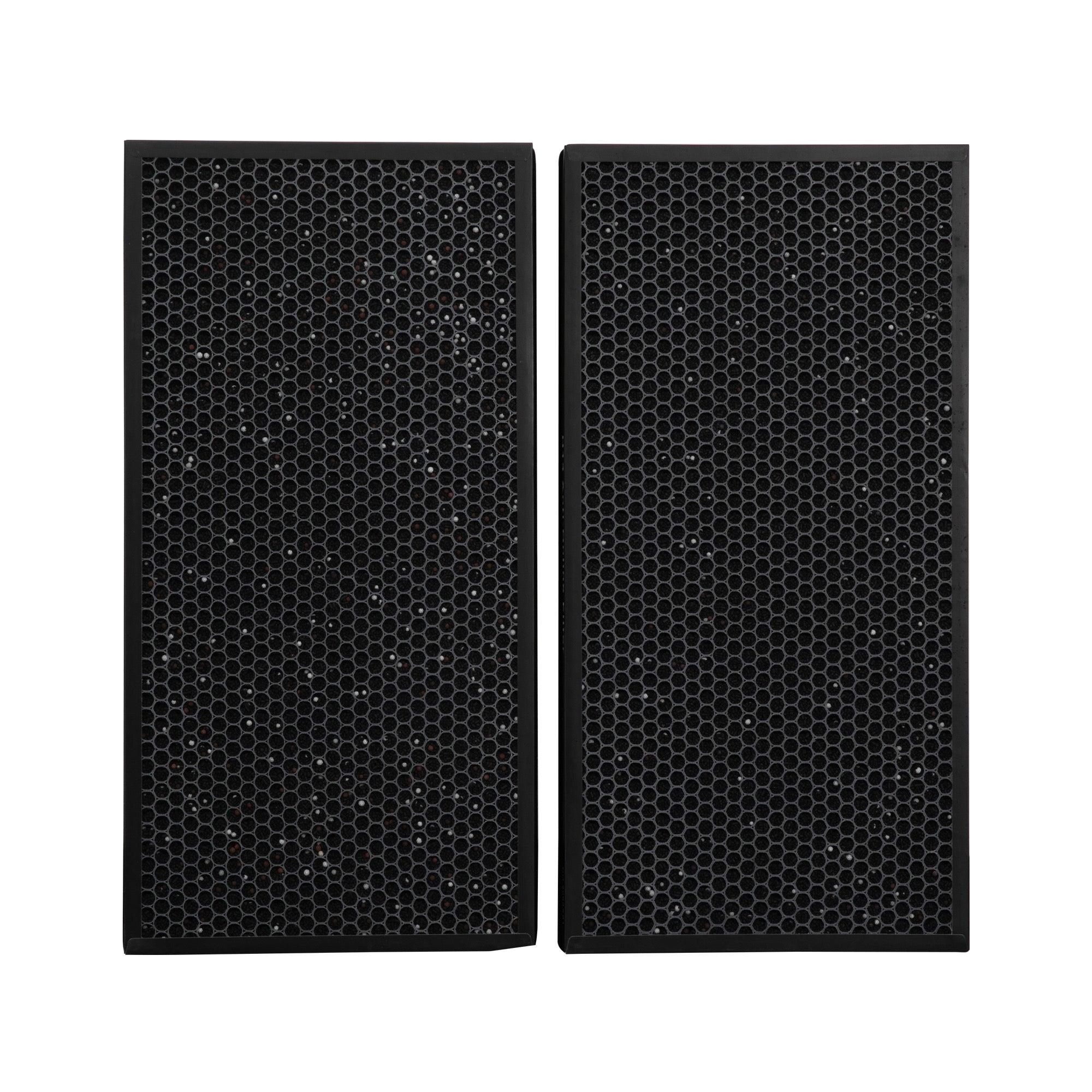 Thorair air scrubber replacement carbon filter pads with honeycomb design for improved air purification