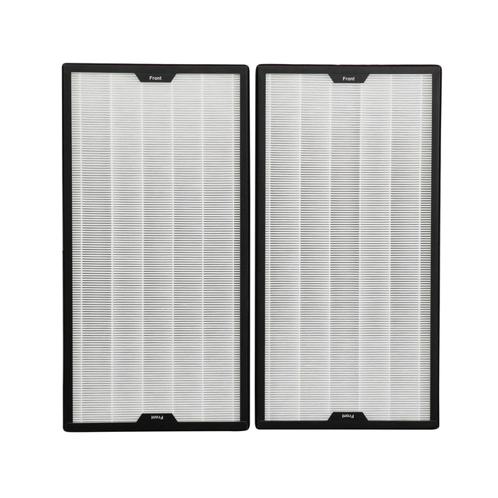 Thorair air scrubber replacement filters set with black frame for improved air purification